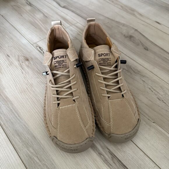 Women Boots Mid Top Style Retro Anti Slip Workwear Shoes Loafers Size 39 (8.5-9) - Picture 3 of 7